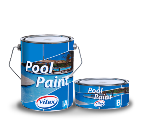 Двухкомпонентная эпоксидная краска для бассейнов -Pool Paint.