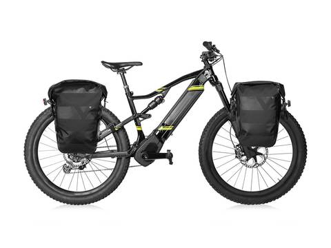 Картинка велосумка Topeak Pannier Drybag W/Quicklock System  - 3