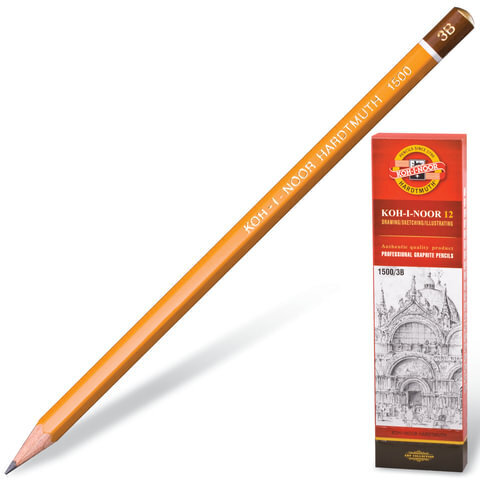 Карандаш ч/г (K-I-N) 1500 3B 1500/3B