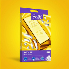 Ароматизатор "Tensy" под сиденье с проб. Эгоист (40шт/кор)