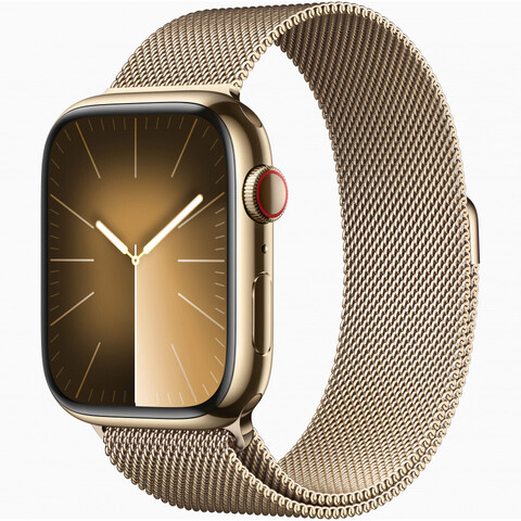 Купить Apple Watch 9 45mm Stainless Steel Gold в Перми!