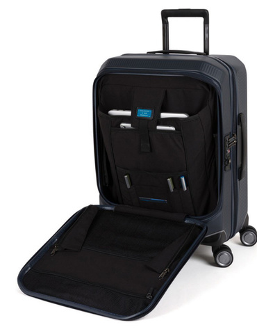 Чемодан Piquadro MATT, поликарбонат, чёрный (BV4736CBO/N)