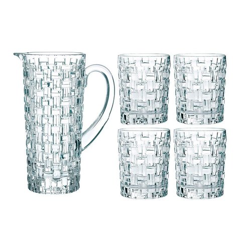 Набор стаканов для виски 4шт и графин Nachtmann Bossa Nova