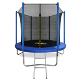 ARLAND Батут  8FT с внутренней страховочной сеткой и лестницей (СИНИЙ) фото №0