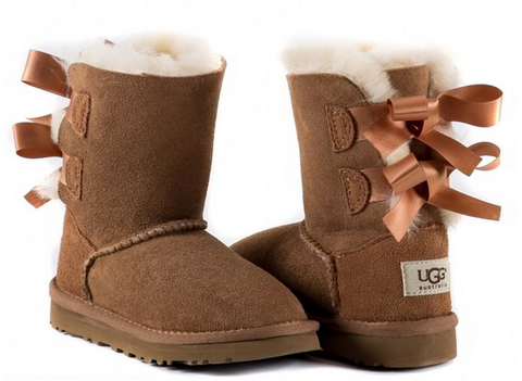 Ugg Kids Bailey Bow Chestnut