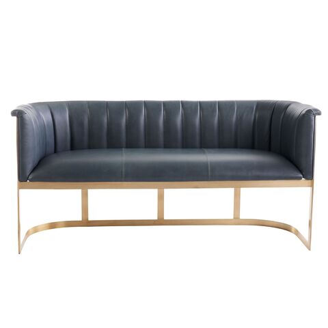 Germain Leather Sofa by Bernhardt