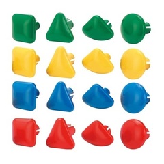 Набор Гео-блоки для детской развивающей доски Gigo"Geo blocks"