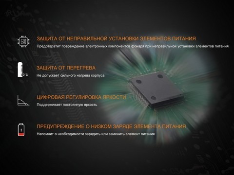 Фонарь светодиодный Fenix UC30 XP-L HI, 1000 лм, аккумулятор*