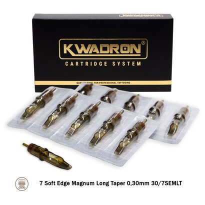 Картридж для тату KWADRON Soft Edge Magnum  30/7SEMLT" 1 уп (20шт)