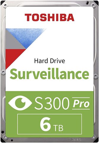 Жесткий диск Toshiba S300 Surveillance 6TB HDD 3,5