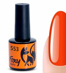 Гель-лак летний неон (Gel polish NEON) #553, 8 ml