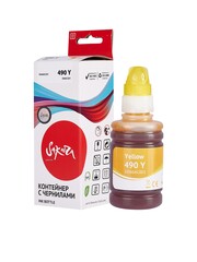 Чернила Sakura 0666C001 для Canon PIXMA G1400, G1410, G1411, G2400, G2410, G2411, G3400, G3410, G3411, G4400, G4410, G4411, желтый, водорастворимый тип, 100 мл., 9000 к.