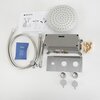 Cezares CZR-B-VDIM-T-BIO CZR-B-VDIM-T-BIO Душевая набор с термостатическим смесителем с ручным душем, верхний душ из ABS диаметр 230 мм, исполнение Белый матовый