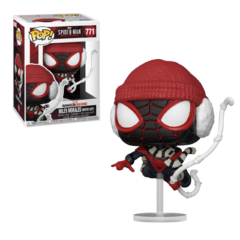 Фигурка Funko POP! Bobble Marvel Games Miles Morales Miles Winter Suit