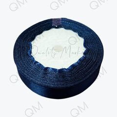 Лента атласная 2 см 25 ярдов (темный-ультрамарин) №81