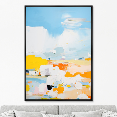 ArtNoMore - Репродукция картины на холсте Landscape collection, Summer season, No 1, 2024г.