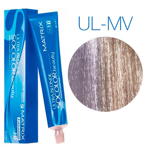 Matrix SoColor Beauty Ultra Light Blondes UL-MV (Мокка перламутровый) - Крем-краска для волос