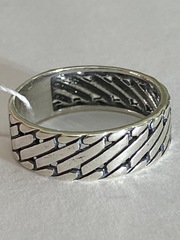 Паркет (кольцо из серебра)