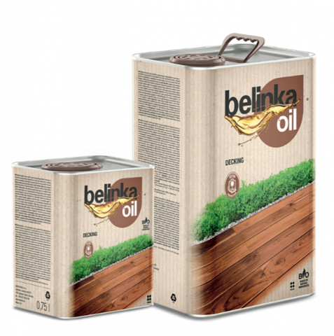 Belinka Oil Decking цветное масло