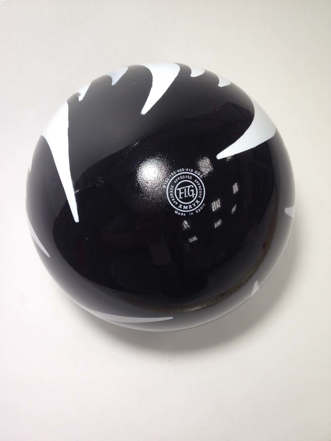 Мяч AMAYA 18,5 см мраморный черный для художественной гимнастики– купить в  интернет-магазине, цена, заказ online