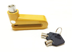 Противоугонный замок на диск мото Qilong