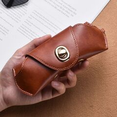 Чехол для очков коричневый K-19