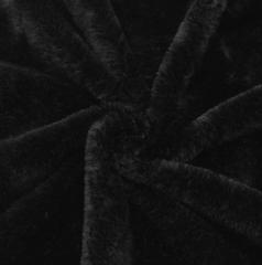 Мех искусственный "Норка", 313 г/м2, ш. 150 см, черный