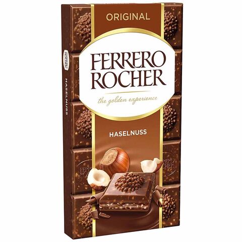 Шок.Плитка Ferrero Rocher Dark Темный 90гр