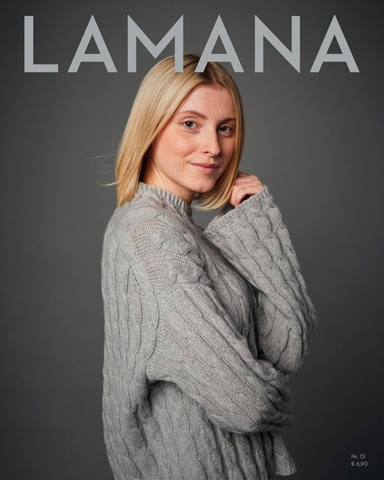 Журнал "LAMANA" № 15, 15 моделей, на немецком языке, с переводом на русский язык (вкладыш)