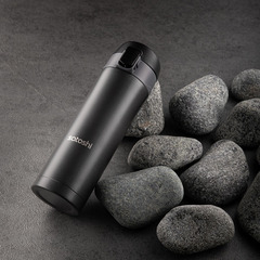 Термос-кружка с крышкой на защелке 450мл, SATOSHI