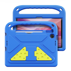 Детский чехол синего цвета на планшет Lenovo Tab K10 Gen 2 10.1 и Tab 10.1 Tablet (2025-) от Dux Ducis, серия Puff Series Case