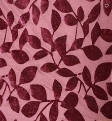 Панбархат стрейч, 90 гр/м2, ПЭ - 95%, Эластан - 5%, ш. 150 см, бордовый, под заказ