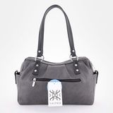 Сумка Саломея 149 македония серый + черный