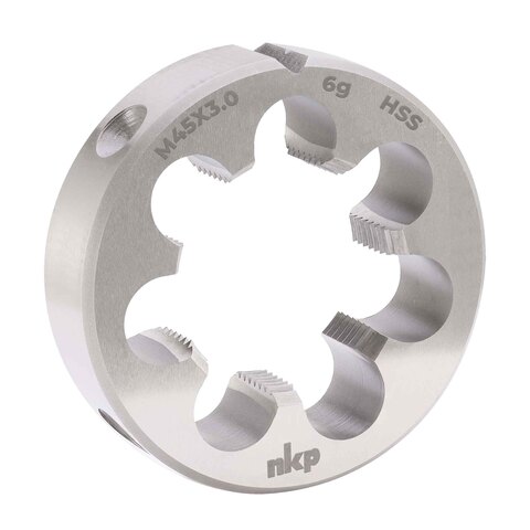 Плашка М45х3,0 DINEN22568 HSS 6g 90х36мм NKP 240453N