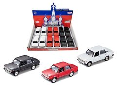 Машина металл 2107 12 в уп 13 см, цена за шт.