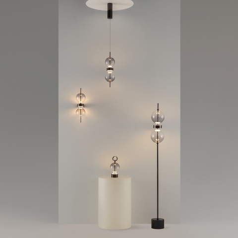 Подвесной светодиодный светильник Maytoni Double Moon MOD478PL-L8B3K