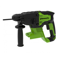 Перфоратор Greenworks GD24SDS2 24V (2,0 Дж) аккумуляторный, без АКБ и ЗУ