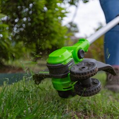 Триммер Greenworks G24LT301K2 24V (30 см) аккумуляторный, с АКБ 2 А/ч и ЗУ