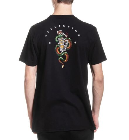 Affliction | Футболка мужская Viva El Tequila Tee A28179 сзади