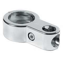 PL-027 Соединитель 2-х параллельных и перпендикулярных труб d (50+25) мм