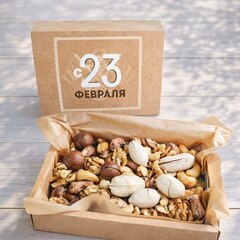 Набор подарочный орехи «23 февраля»