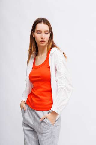 Marc Cain Sports Топ - майка из фирменного джерси