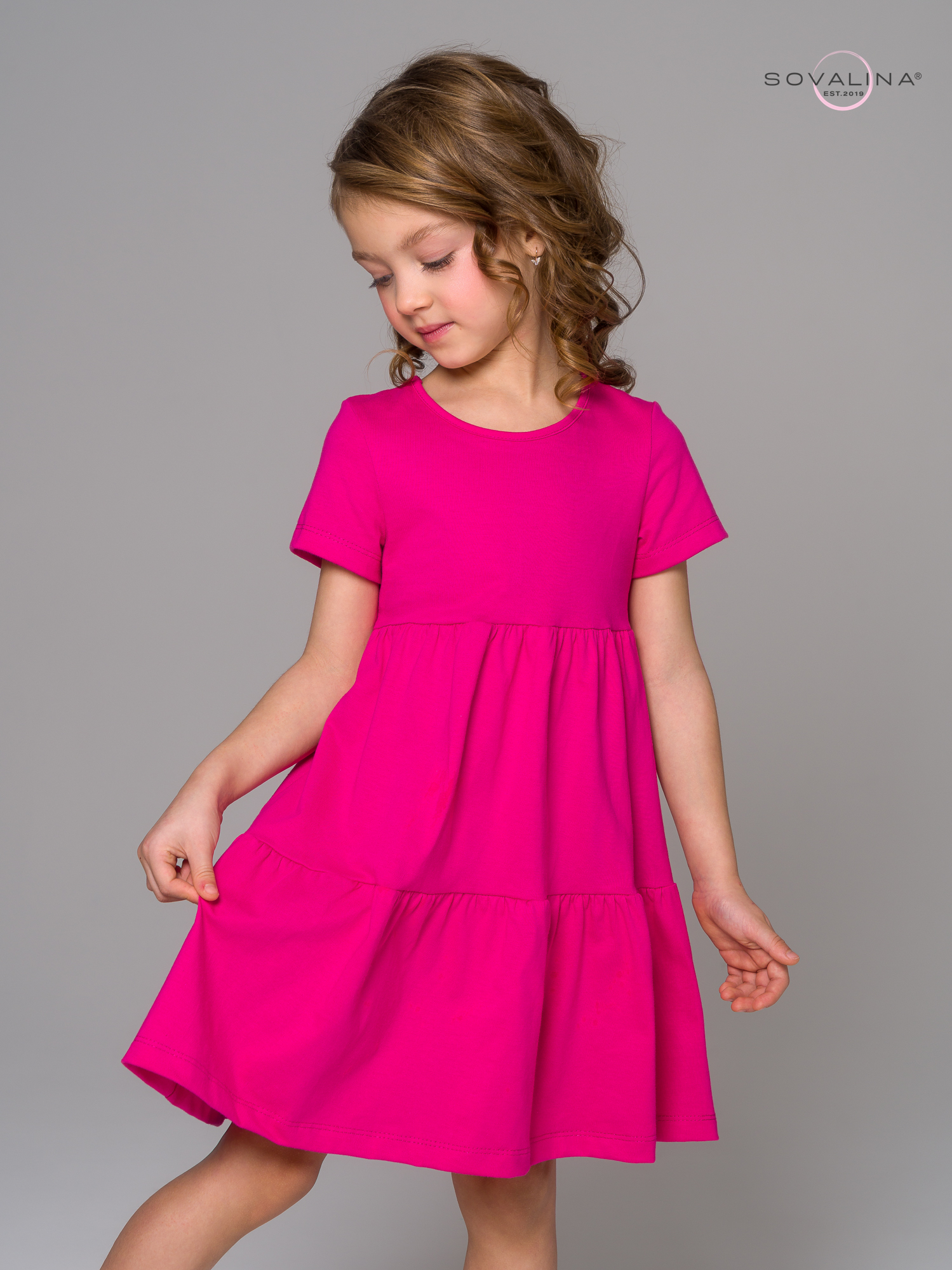 Платье Тия фуксия 3031