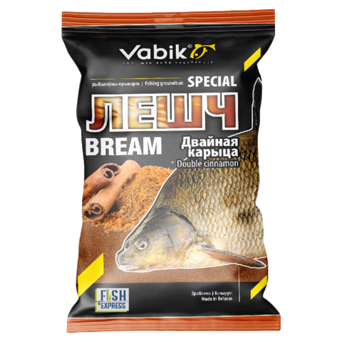 Прикормка Vabik SPECIAL Лещ Двойная Корица 1кг 10 шт/уп.