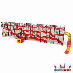 Игровой лабиринт «Перекрёсток приключений», 12×1,2×4,2 м