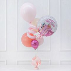 Стойка для шаров Фонтан, 7 насадок, 1 м