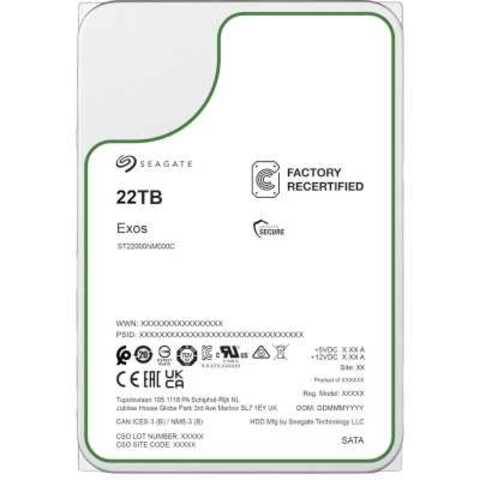 Жесткий диск Seagate Exos X22 22Tb ST22000NM000C