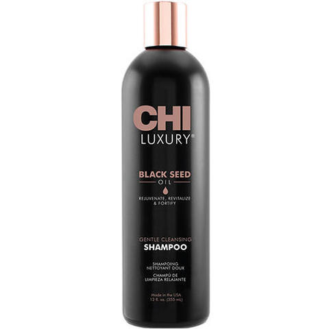 CHI | Шампунь CHI Luxury с маслом семян черного тмина для мягкого очищения волос, (355 мл)