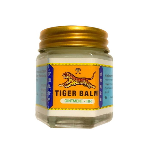 Тигровый тайский бальзам Белый Тигр White Tiger Balm, 30 мл.