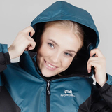 Утеплённая прогулочная куртка Nordski Base Deep Teal/Black женская